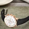 Geneva Rhinestone Fashion Geneva Men Date Alloy Case Synthetic Leather Analog Quartz Sport Watch Relogio Masculino Saat Gift8763683