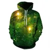 Al por mayor-Mr.1991INC Space Galaxy Sudaderas 3d Hombres / Mujeres Sudaderas con capucha con estampado de sombrero Estrellas Nebulosa Otoño Invierno Sueltas Sudaderas con capucha finas con capucha