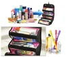 Top quality Roll-N-Go Cosmetic Bag Rolls up for easy travel makeup items Storage bag with 4 Separated grid