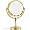 round mirror with lighting