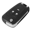 Coque de clé télécommande pliable pour Chevrolet Cruze Epica Lova Camaro Impala, 2 3 4 5 boutons, lame HU100