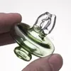 Dwukierunkowy przepływ powietrza Szklana nasadka Carb Fit OD: 25mm Płaska górna nasadka do paznokci Spinner Dwie nogi Terp Pearl Dab Rig 767