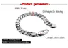 100 ٪ من المجوهرات الفضية الصلبة الأزياء 925 Sterling Men's Link Chain Shicay أصلي نقي Silver10mm Men Men INTE22