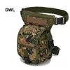 Utomhussportväska Tactical Airsoft Vandring Camouflage 1000D Multi-Function Tactical Belt Ben Bag för Camping Jakt Camping Klättring