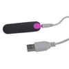 Mini vibrador bala usb poderoso, brinquedos sexuais para mulheres, estimulador de clitóris, 10 velocidades, vibradores para mulheres, ponto g, massageador av stick