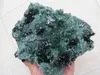 DingSheng 150200g natural green ghost quartz crystal cluster phantom specimen Quartz graden inclusion healing Drusy point Stones 7777530