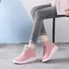 Stivali da donna Stivali invernali caldi Scarpe da donna casual da donna Stivaletti in pelle scamosciata Botas Mujer Sottopiede piatto in peluche Neve Scarpe da donna