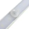 20 ملابسك اللاسلكية الخزانة الليلية الخفيفة Pir Motion Sensor LED Night Light Closet Under Stair Porch Bedroom Walkway Lampy White3471291