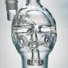 Fab Egg Recycler Bong Dab Rigs Tubi dell'acqua con soffione al quarzo Banger da 14 mm Perc Pipa ad acqua Vetro Fumatori Bong d'acqua MFE01-2