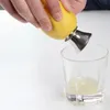 Hem Använd Rostfritt Stål Citron Squeezer Citron Juicer Pourer Skruv Limes Apelsiner Drizzle Fresh Citrus Juice Köksverktyg