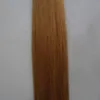 Pre-bonede Remy Brazylijski Proste włosy 20 cali I Wskazówka Ludzkie Przedłużanie Włosów Pure Color Tip Włosy Salon Europejski Styl