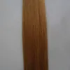 Pre-bonede Remy Brazilian Straight Hair 20 Inch I Tip Human Hair Extensions Pure Color Tip Hair European Salon Style