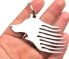 Bread Comb Wolf Beer Opener Keychain Box Cutter Pry Keychain Pocket Bottle Opener Tool Pocket Comb