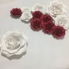 12 stücke Simulation Karton Riesen Papier Rose Blumen Schaufenster Hochzeit Kulissen Props flores artificiais para decora o