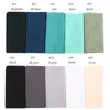 Pure Color Oversize Chiffon Towel Head Scarves Islamic High Quality Shawls Muslim Women Scarf 49 Colors 70x175cm Wraps