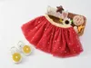 Gorąca Sprzedaż Dzieci Odzież Dziewczyny Pettiskirt Niemowlę Toddler Dziewczyny Ubrania Star Cekiny Tutu Spódnice Księżniczki Dziewczyny Shimmer Dancewear Ubrania Dziecko