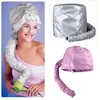 Sèche-cheveux capuche Bonnet dame magique Turban cheveux séchage serviette rapide sèche chapeau chapeau pour serviette de bain outil de soin des cheveux