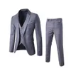 One Button Suit Mäns Slim Fit Bröllop Garment Groomsmen Kläder Bröder Högskolestudenter Stilig Small Passar Bankettmöte