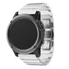 Otoky fabuloso metal aço inoxidável relógio de pulso Strap para Garmin 3 HR #217s