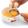 Ze stali nierdzewnej Separator Separator łyżka Jajko Yolk White Separator Metal Egg Separator Narzędzia kuchenne F20173302