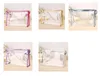 Borsa cosmetica impermeabile delle borse di immagazzinaggio di viaggio delle donne della borsa cosmetica impermeabile dell'estetista di alta qualità della borsa di trucco del PVC DHL libera il trasporto