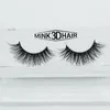 Stock Mink Wimpern 20 Stile verkaufen 1Pairlot 100 Real Sibirian 3D Full Strip Falsches Wimpern Lange individuelle Wimpern Wimpern E5183145