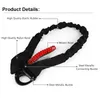 Tactical Survial Sling Quick Release Strap Safety Lanyard Outdoor Mountaineering Camping Climbing Bungee Nylon buffer rope93934905376552