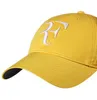 Tennis Hat Roger Federer RF Helt ny fritid tennis hatt Gorras Planas män och kvinnor 9 färger mode design berömda hip hop snapback caps