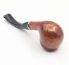 Acrylic filter cigarette holder, cigarette holder, tobacco handle with bent handle and wooden pipe.