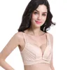 nouvelle dentelle soutien-gorge avant bouton infirmière sexy femmes enceintes sous-vêtements soutien-gorge recueilli de soins de type sans anneau en acier doux pour la peau 2020 hotsale