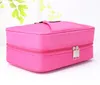 Vattentät hängande rese kosmetisk väska Kvinnor dragkedja Make up väska polyester stor kapacitet makeup case handväska arrangör lagring tvätt badväska