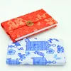 Joyous Coin Retro Hardcover Chinese Silk Notebook Gift Vuxen Dagbok Traditionell Brocade Craft Business Notepad Notebook 1pcs