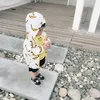키즈 자켓 Bobo Choses 2018 여름 소년 코트 공 바나나 인쇄 아기 소녀 어린이 태양 보호 의류 작은 면화