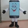 2018 traje de mascote de celular personalizado quente de alta qualidade para adulto usar para venda