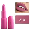 (Em estoque) Hot Miss Rose Batom Matte Batom Makeup Color Maquiagem O original Único Comércio Exterior Atacado