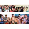 Gros-31pcs DIY Masques Photo Booth Props Moustache Sur Un Bâton De Mariage Fête D'anniversaire De Noël Nouvel An Funning Creative Boothprops