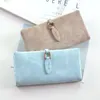 2018 nouvelles femmes en cuir feuille longue portefeuille femme porte-monnaie changement fermoir sac à main argent sac porte-cartes femmes portefeuilles et sacs à main