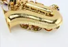 MARGEWATE Or Laque Marque Soprano B (B) Saxophone Corps En Laiton Instruments De Musique Professionnels Pour Les Étudiants Avec Embouchure Livraison Gratuite