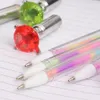 1pc diyかわいい6色のダイヤモンドチョークジェルペン子供用日記飾りスクラップブッキング韓国文房具オフィスマーカーペン