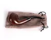 Smoking Pipes Ebony sandalwood cigarette bending acrylic cigarette holder new style