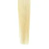 Cheveux Brésiliens Ombre Peau Trame Bande Extensions de Cheveux Cheveux Brésiliens Vierges Non Transformés 100g (40pcs) Raides T1B / 613 Bleach Blonde