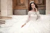 2019 Designer-Hochzeitskleider mit langen Ärmeln und Spitze, Vestidos De Noiva, SS-Ballkleid-Hochzeitskleid nach Maß, Vintage-Brautkleid3473873