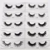 3D Mink Lashes Handmade Full Strip Lashes Cruelty Free Luxury Mink Eyelashes Maquillage Lash maquiagem faux cils3D Mink Lashes Handmade Full Str