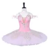 Tutu di balletto per adulti rosa professionale La bella addormentata Performance Stage Wear Costumi da competizione di danza classica per ragazze Gonna da balletto per ragazze