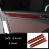 Carbon Fiber Car Door Trim Strips Copilot Dashboard Decoratie Decals voor Audi A4 2009-16 / A5 Auto Styling Stickers