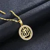 Ny multi -stil solform arabiska kvinnor guldfärg muslim islamisk gud charm hänge halsband smycken ramadan present födelsedag173652
