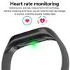 Bande intelligente montre Bracelet Bracelet Fitness Tracker tension artérielle moniteur de fréquence cardiaque M3s écran couleur étanche pour Android IOS P7027798