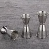 S/M/L stainless Steel Double Jigger Shot Drink Measure Cup Cocktail Drink wine bar shaker ounce double cup