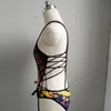 Zomer Afrikaanse Print Badmode Eendelig Badpak Badmode Vrouwen Eendelig Badpak Sexy Badpakken Zwart Wit Monokini Bikini''gg''4298