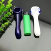 Tubo in vetro digitale a colori Tubo in vetro Bbong Wwater Smerigliatrice per unghie in titanio, gorgogliatori in vetro per tubi da fumo Colori misti